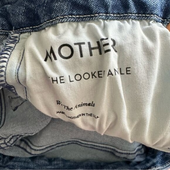 Mother The Looker Ankle in We The Animals Jeans Size 29 - Picture 11 of 14